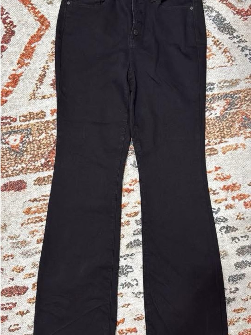 Judy Blue Black Flare Wide Leg Jeans